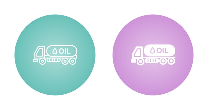 Tank Truck Vector Icon