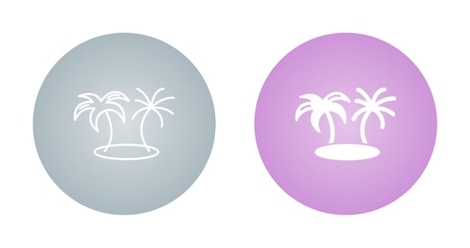 Island Vector Icon