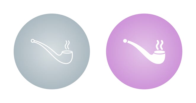 Smoking Pipe Vector Icon