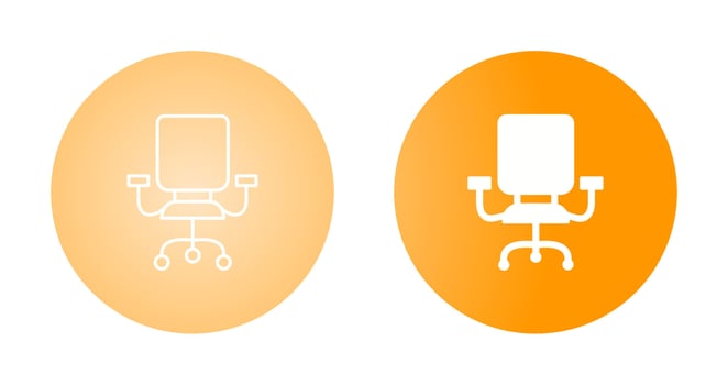 Office Chair Vector Icon