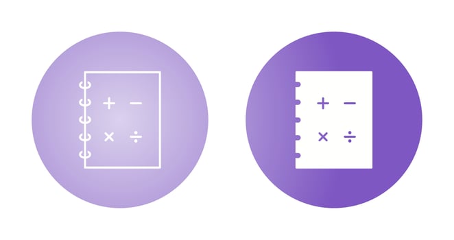 Mathematics Vector Icon