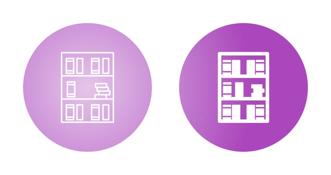 Television Set with Vector Icon