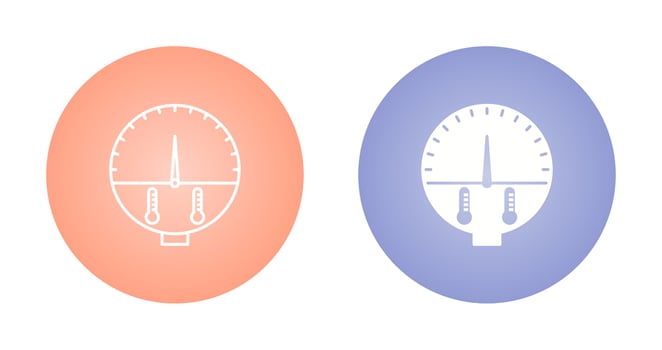 Temperature Indicator Vector Icon