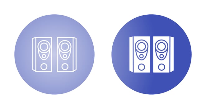 Speaker Vector Icon