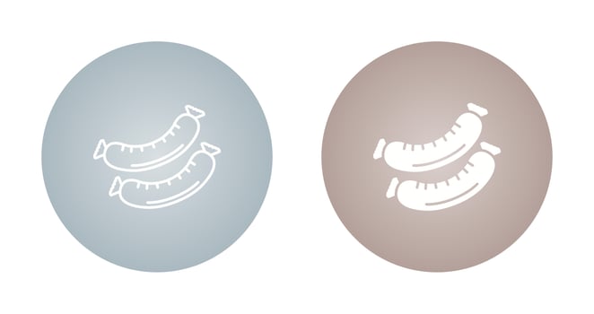 Sausage Vector Icon