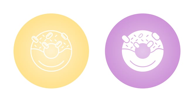 Doughnut Vector Icon
