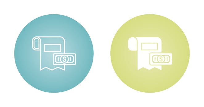 Bills Vector Icon