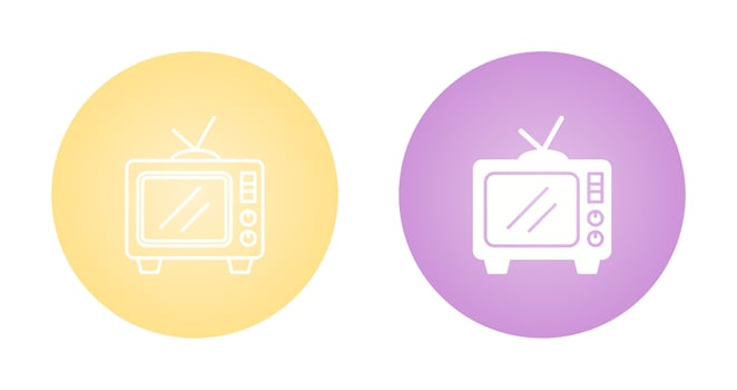 Tv Vector Icon