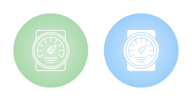 Meter Vector Icon