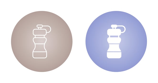 Water Bottle Vector Icon