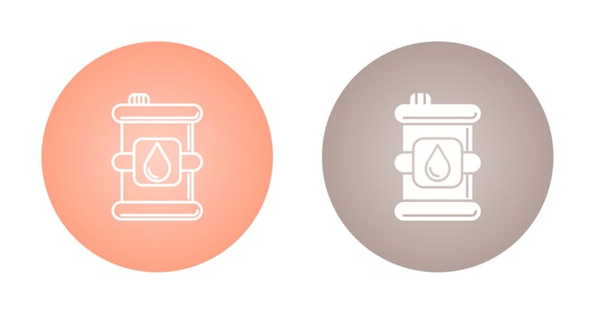 Oil Barrel Vector Icon