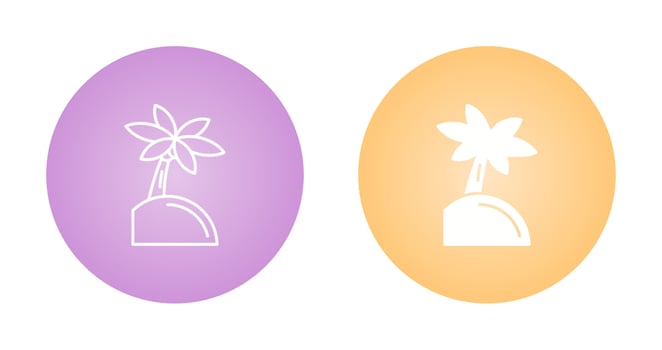 Palm Tree Vector Icon