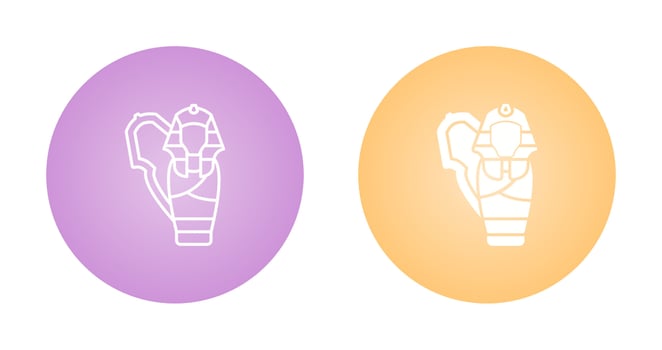 Sarcophagus Vector Icon