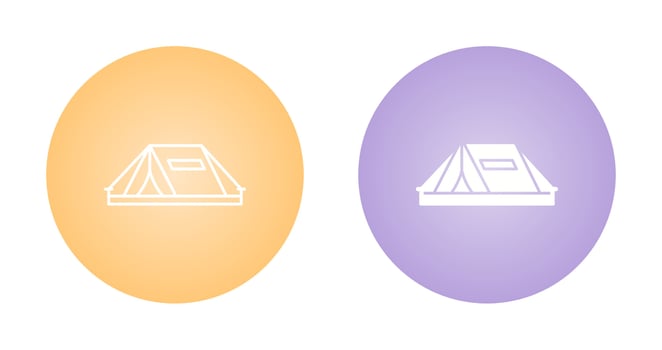 Tent Vector Icon