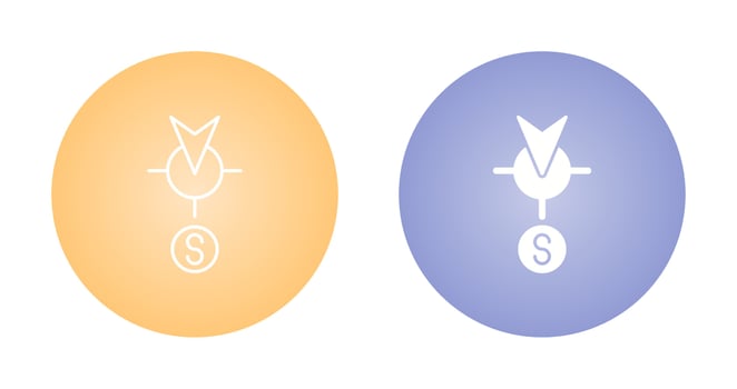 South Vector Icon