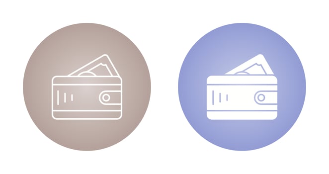 Wallet Vector Icon