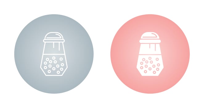 Salt Shaker Vector Icon