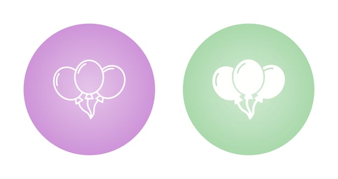 Balloon Vector Icon