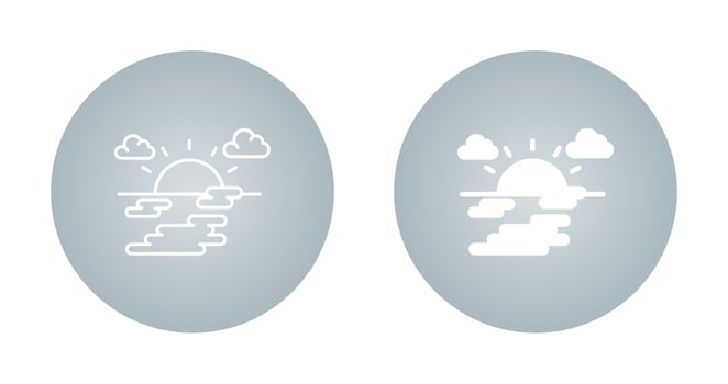 Fog Vector Icon