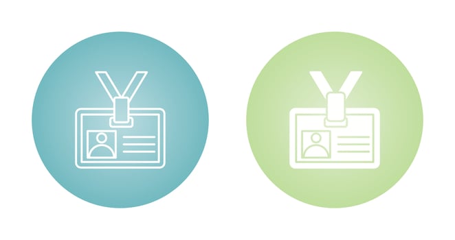 Id Card Vector Icon