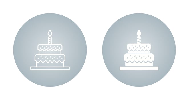 Cake Vector Icon