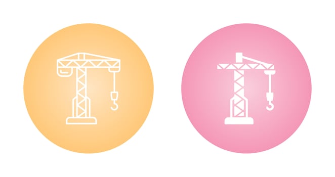 Crane Vector Icon