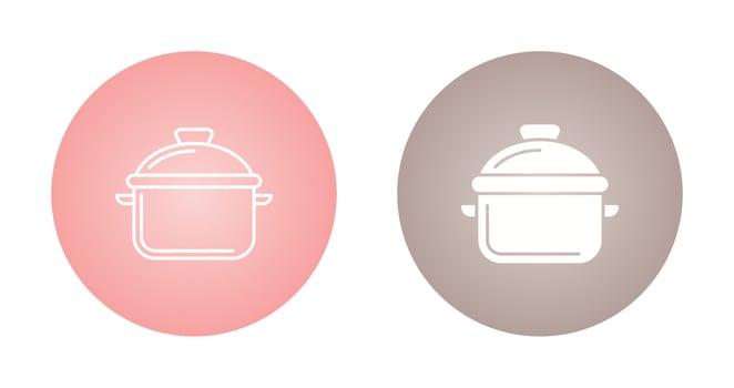 Cooking Pot Vector Icon