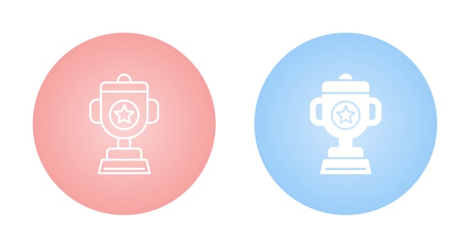 Medal Cup Vector Icon