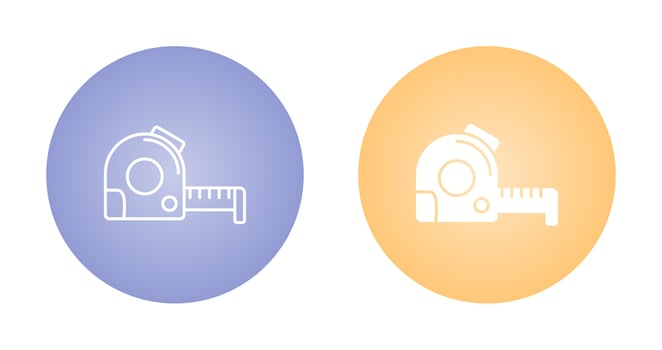 Measuring Tape Vector Icon