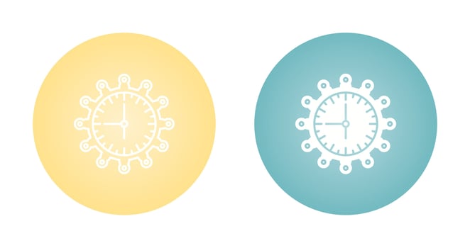 Clock Vector Icon
