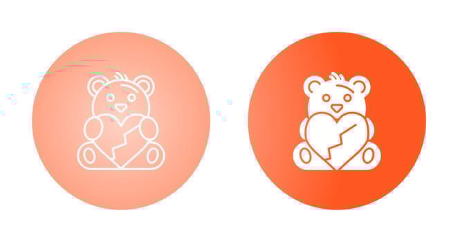 Teddy Bear Vector Icon
