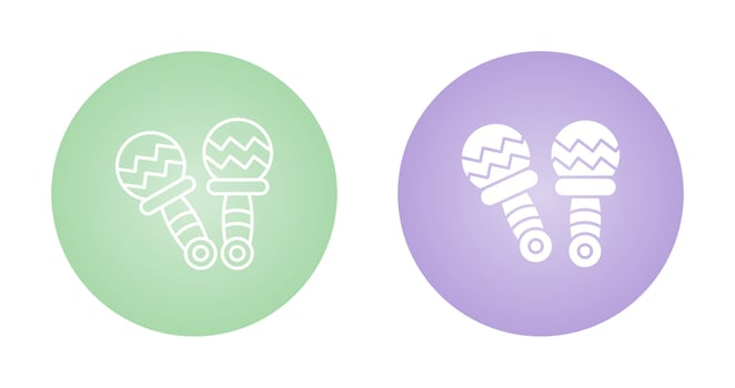 Maracas Vector Icon