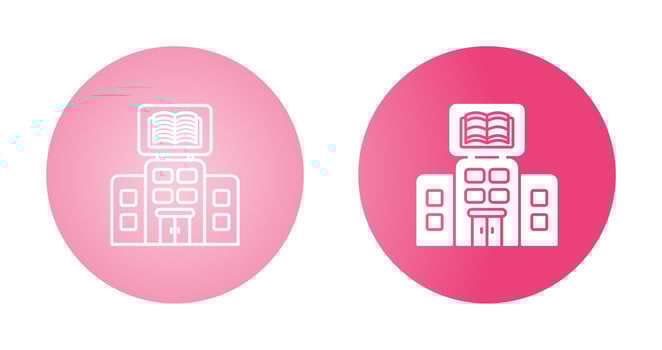 Library Vector Icon
