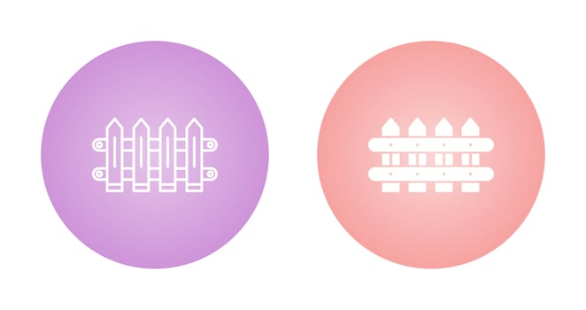 Fence Vector Icon
