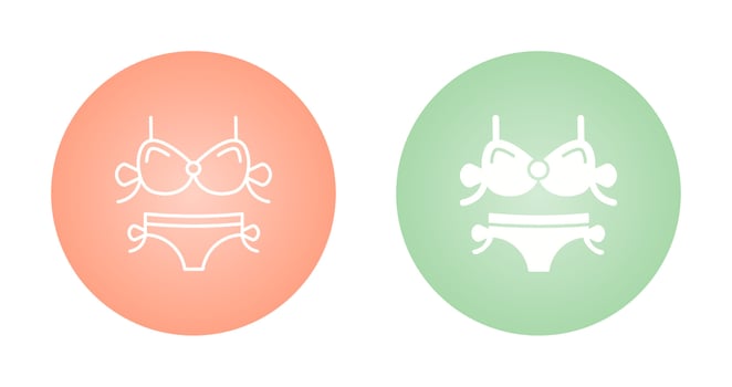 Bikini Vector Icon