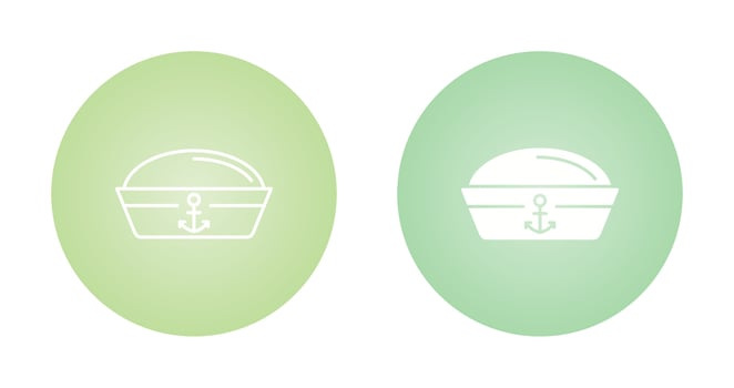 Sailor Hat Vector Icon
