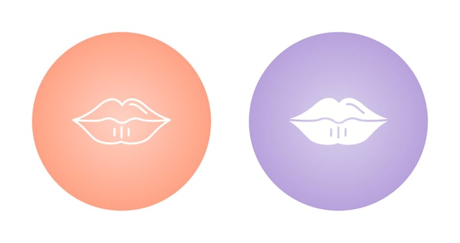 Lips Vector Icon