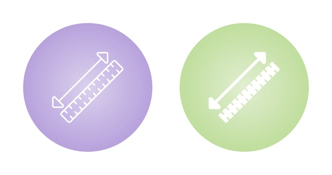 Measuring Tape Vector Icon