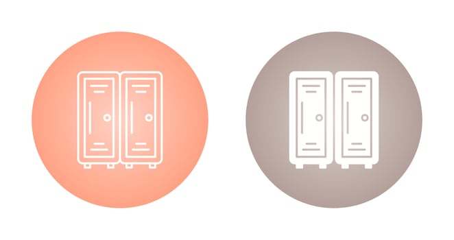 Locker Room Vector Icon
