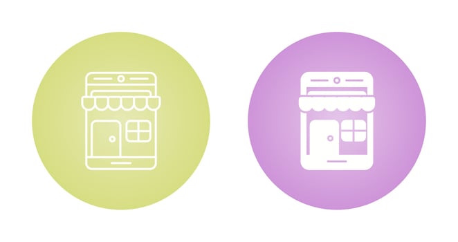 Online Shop Vector Icon