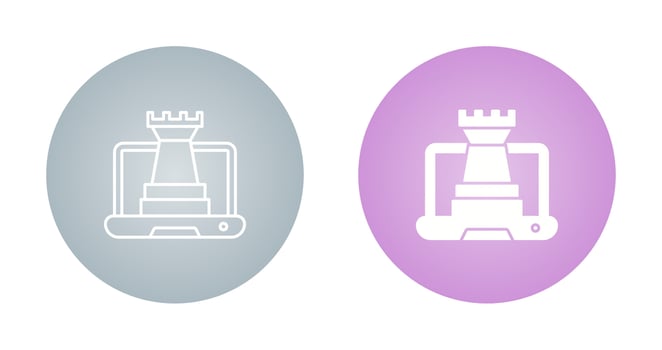 Digital Strategy Vector Icon