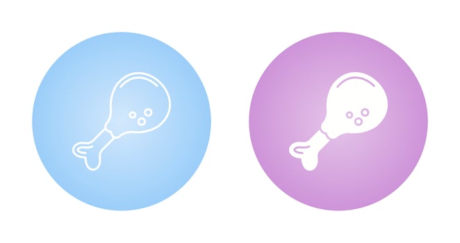 Leg Piece Vector Icon