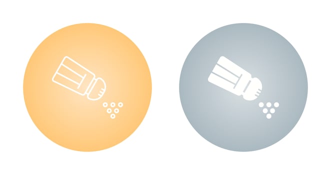 Salt Vector Icon