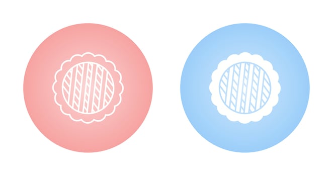 Pie Vector Icon