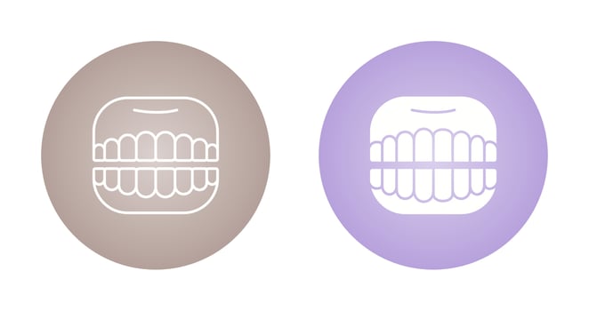 Denture Vector Icon