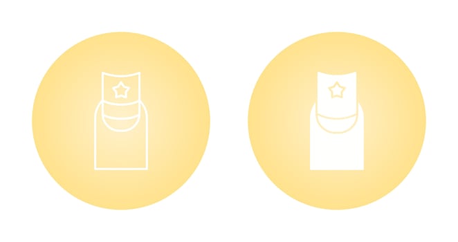 Nail Art Vector Icon