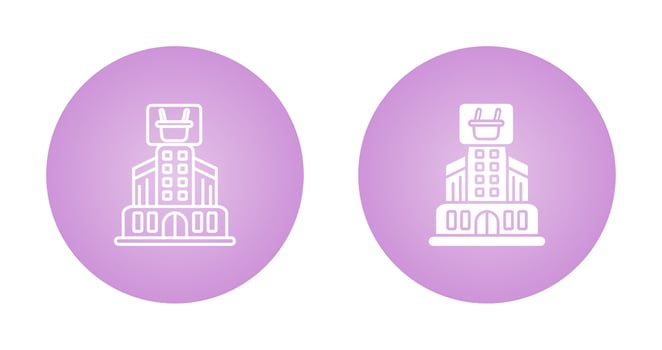 Shopping Mall Vector Icon