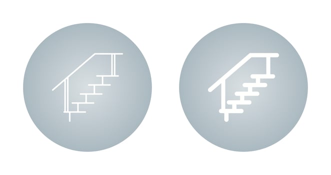 Stairs Vector Icon