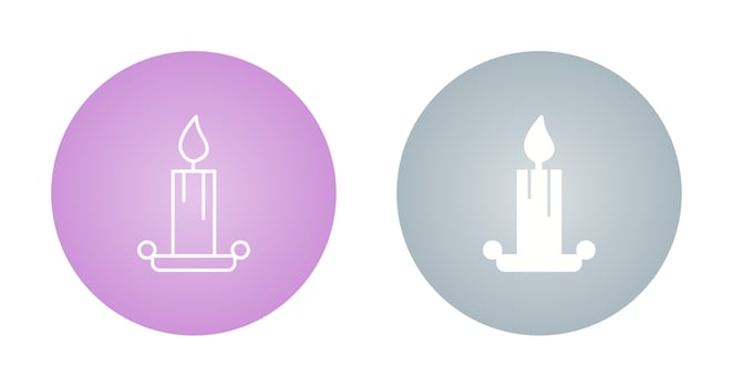 Candle Vector Icon