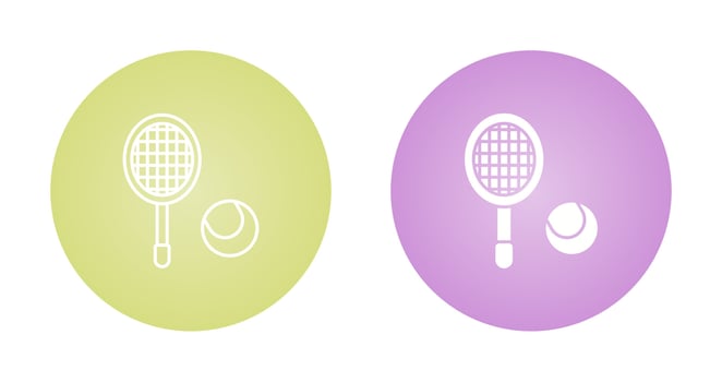 Tennis Vector Icon